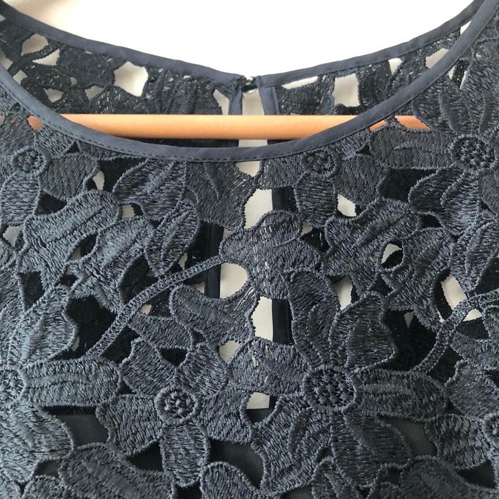 Beautiful black floral H&M dress